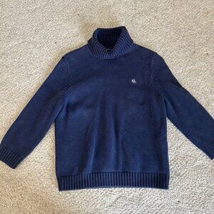 Lauren Ralph Lauren Vintage navy turtleneck sweater women size L (runs small)